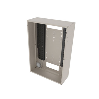 Middle Atlantic VWM-BP-3616-PW VWM Series Back Pan, 36" High, 16" Deep, Putty Finish