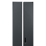 Middle Atlantic DCRD-44 SOLID SPLIT REAR DOOR OPTION FOR 44 SP DRK SERIES RACKS, BLACK FINISH