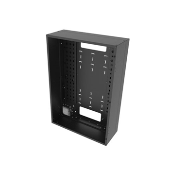 Middle Atlantic VWM-BP-3610-BW VWM Series Back Pan, 36" High, 10" Deep, Black Finish