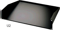 Middle Atlantic U1-RP12 12 PC. U1 RACKSHELF PACK IN SELF-MERCHANDISING DISPLAY BOX