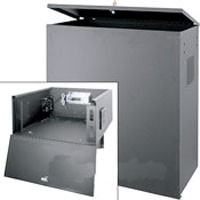 Middle Atlantic DLBX DVR LOCKBOX WITH FAN AND FILTER, BLACK FINISH