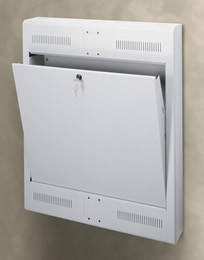 Middle Atlantic TOR-3-20SP 3 SPACE SURFACE MOUNT TILT OUT WALL RACK, 20in USEABLE DEPTH, PUTTY FINISH