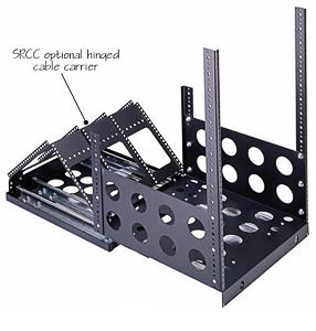 Middle Atlantic SRS4-9 9 SPACE SLIDING RAIL SYSTEM, 250 LB. CAPACITY