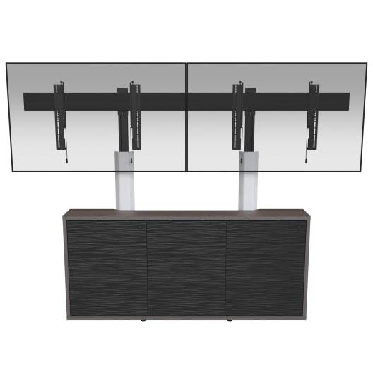 Middle Atlantic C3-24-LD2U 24 Inch C3 Dual Display Mount System