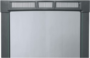 Middle Atlantic PFD-38A Curved Plexi Front Door for 38 Space BGR Series Racks