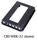 Middle Atlantic CBS-WMRK-48 SKIRTED WHEELBASE, FITS 48in DEEP WMRKS, INCLUDES CASTERS AND LEVELING FEET
