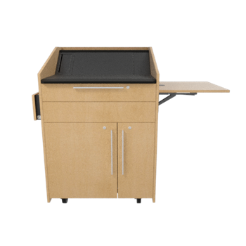 Middle Atlantic L5-FS-HA5 L5 Flip Up Shelf, HPL Black