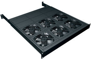 Middle Atlantic FTA-3 FANTRAY, 3 FANS, 1SP, BLK