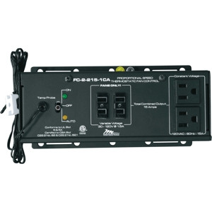 Middle Atlantic FC-2-215-1CA Thermostatic Fan Controller, Stand Alone