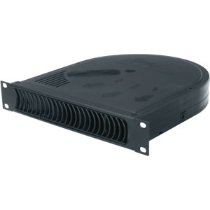 Middle Atlantic HR-QBP-1 1 Space (1-3/4in) Half-Rack Blower Panel, 50 CFM