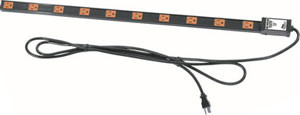 Middle Atlantic PDT-1015C-RN PD THIN, 1-15A, 10 OUT, SRG, CORD