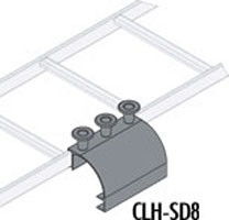 Middle Atlantic CLH-SD8-4 CABLE LADDER SIDE DROP 8in , 4PCS. 12 SPOOLS