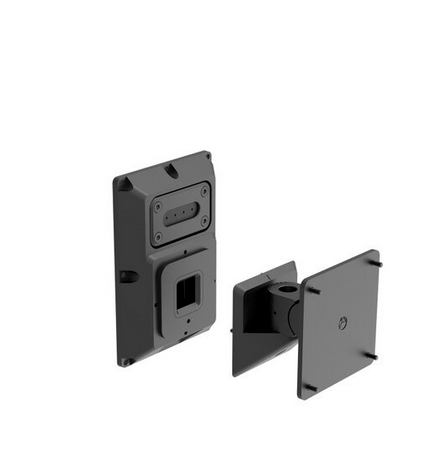 Atlas AS-U-B AtlasIED AS-U-B 4/5" AS and FS Series Universal Surface Mount Speaker Bracket Black
