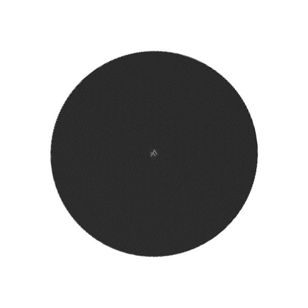 Atlas FC-6RG-B 6" Round Black Grille