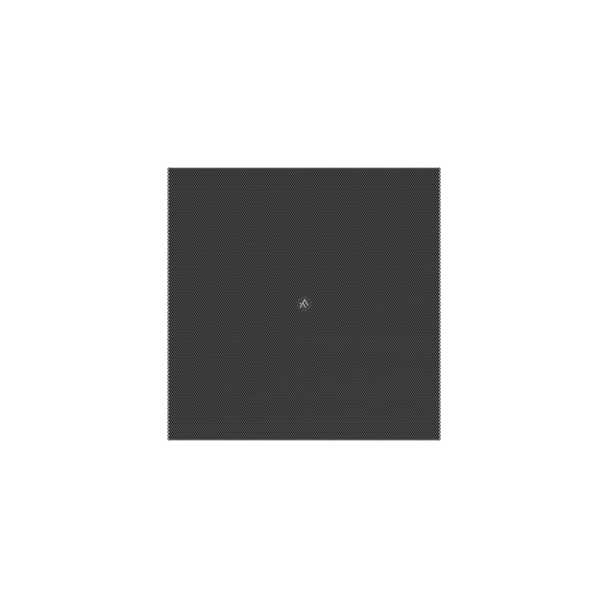 Atlas FC-4SG-B 4" Square Black Grille