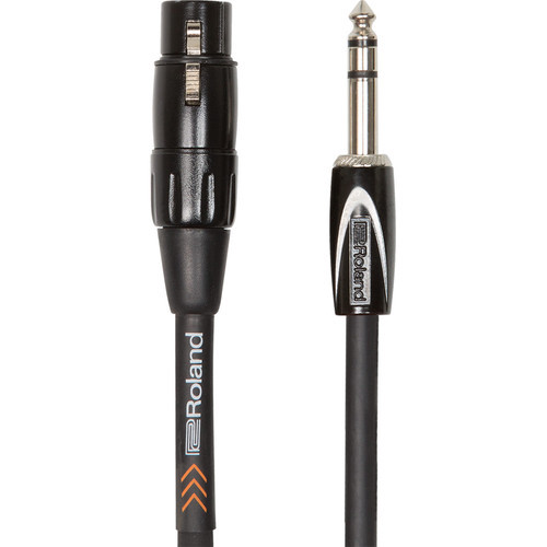 Roland Video RCC-3-TRXF 1/4 TRS to XLR Female Balanced Cable (3)
