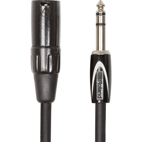 Roland Video RCC-3-TRXM 1/4 TRS to XLR Male Balanced Cable (3)