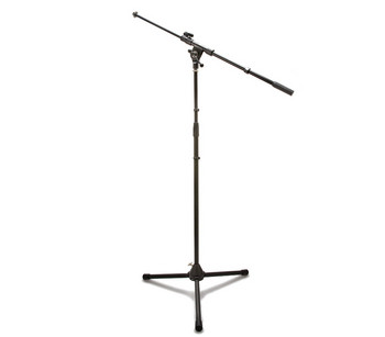 Hosa MSB-521BK Microphone Stand, Tripod base, Black