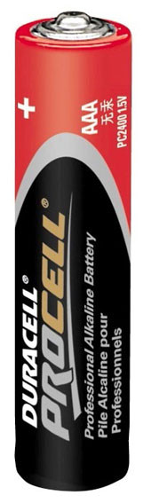 Hosa PRO-AAA4 Duracell Procell Batteries, AAA, 24 pc