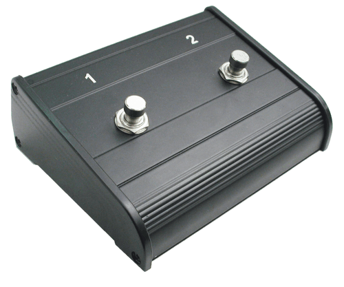 Hosa FSC-385 Footswitch, Guitar-style, Dual-latching