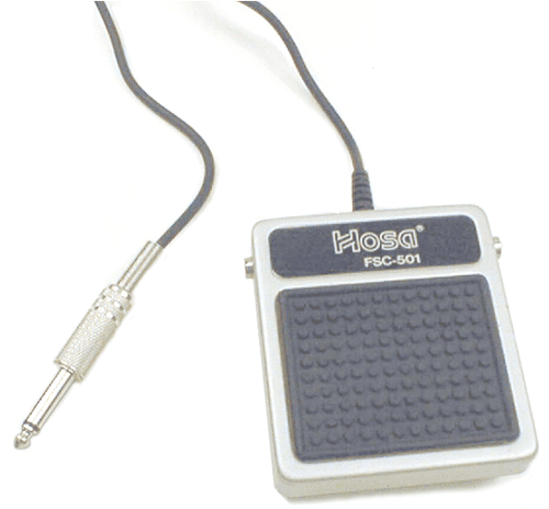 Hosa FSC-501 Footswitch, Latching