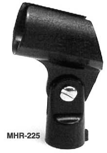 Hosa MHR-225 Microphone Clip, Plastic, 25 mm