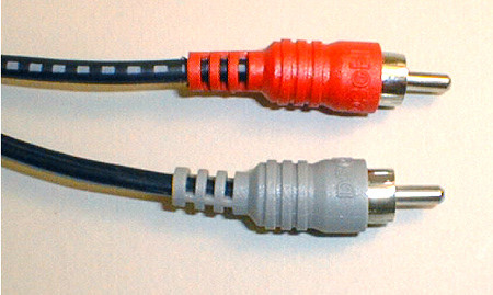 Hosa CRA-202AU Stereo Interconnect, Dual RCA to Same, 2 m