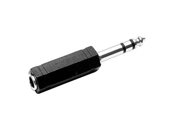 Hosa GPP-419 Adapter, 1/4 in TS to 1/4 in TRS