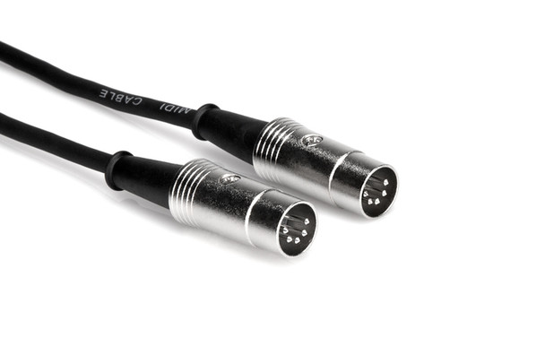 Hosa MID-520 Pro MIDI Cable, Serviceable 5-pin DIN to Same, 20 ft