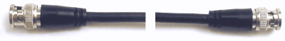 Hosa BNC-59-106 75-ohm Coax, BNC to Same, 6 ft