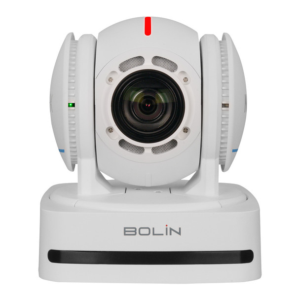 Bolin Technology N2-210XW NDI HX3 FHD PTZ Camera with 10x Zoom, White
