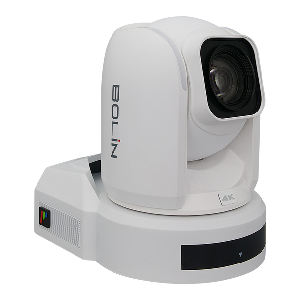 Bolin Technology R9-420FW 20X Zoom 4K 60 P Professional PTZ Camera White 12G SDI and HDMI