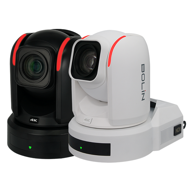 Bolin Technology R9-230NXW R9-230NX NDI HX3 FHD PTZ Camera with 30X Zoom , White