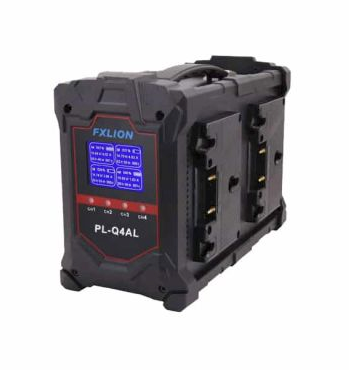FXLion PL-Q4AL Fxlion 4 CH Smart Charger – 16.8V / 4A (Gold-Mount)