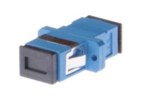 Liberty Cable RF-SSMSC-PL Fiber optic coupler -- simplex single mode female SC to female SC