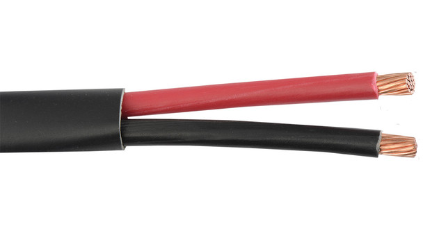 Liberty Cable 14-2C-P-WHT-500 White Commercial grade general purpose 14 AWG 2 conductor plenum cable