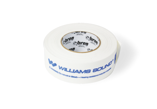 Williams Sound FWT 001 Loop flat wire tape, 2\" x 180\'"
