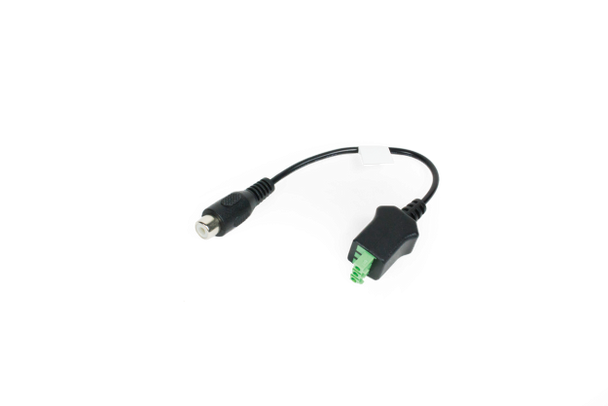 Williams Sound WCA 105 RCA to Mini-Phoenix Contact cable, 4 inch