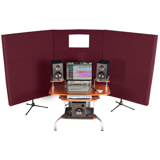 Auralex MAX831BUR MAX-Wall 831 - Mobile Acoustical Enviroment - Burgundy
