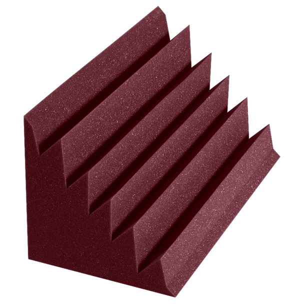 Auralex DSTLENBUR Designer Series Treatment LENRD Bass Traps 8-pack, Burgundy