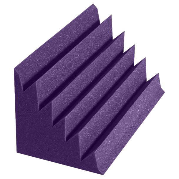 Auralex DSTLENPUR Designer Series Treatment LENRD Bass Traps 8-pack, Purple
