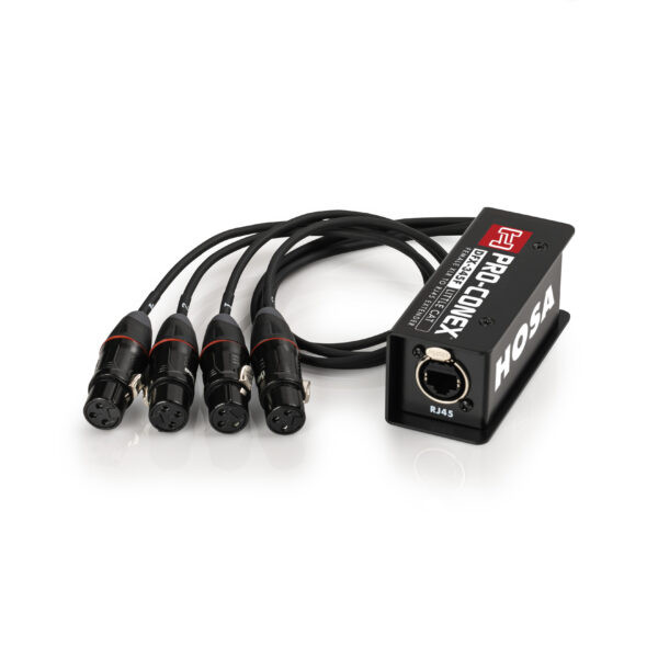 Hosa DFX-345F PRO-CONEX Female XLR to RJ45 Extender
