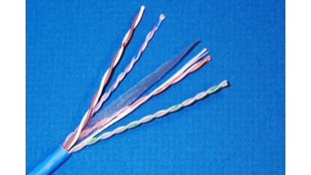 Liberty Cable 24-4P-P-L6-EN-BLU-BX Blue Category 6 U/UTP EN series 23 AWG 4 pair unshielded cable