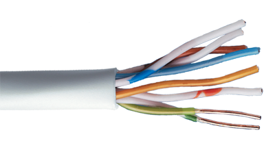 Liberty Cable 24-4P-L6-EN-BLK Black Category 6 U/UTP EN series 23 AWG 4 pair unshielded cable