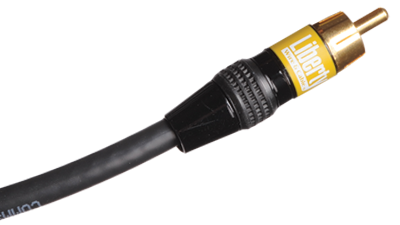 Liberty Cable 20SD-RCAM-M-25 25 ft High Resolution RCA male to RCA male Composite Video cable