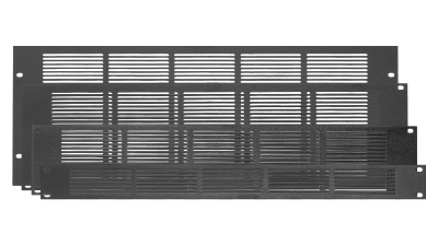 Liberty Cable SR-BPHS2 Installers Choice SnapRax Quick assembly 2RU Vented Blanking Panel