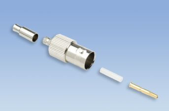 Liberty Cable 112161-10 BNC Jack for Mini High Resolution Coaxial cable