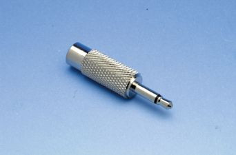 Liberty Cable 35-538 Interseries Adapter 3.5mm plug to RCA jack mono in-line format