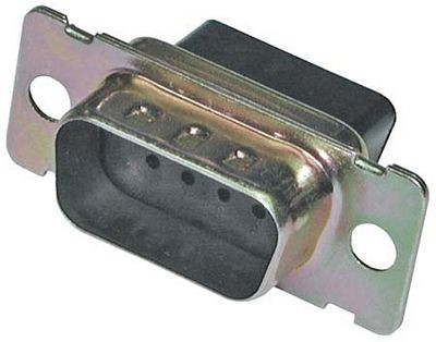 Liberty Cable CD-9809M Crimp and Poke 9 pin D-SUB jack housing Crimp Style Connector System