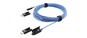 Kramer CP-AOCH/XL-164 164 Ft Active Fiber Optic High−Speed HDMI Cable with Detachable Connectors